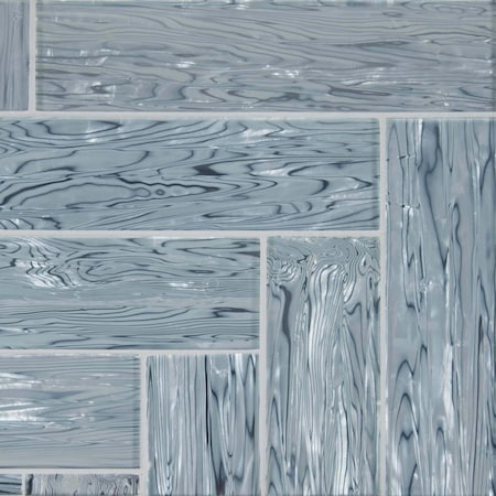 Msi Chilcott Treasure 3 In. X 12 In. Glass Wall Tile, 20PK ZOR-MD-T-0111